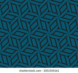 Decorative seamless geometric pattern. Vector illustration.