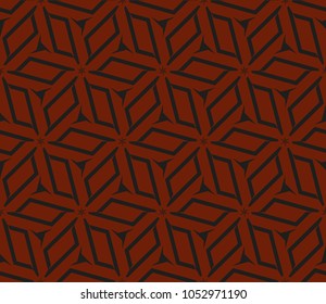 Decorative seamless geometric pattern. Vector illustration.