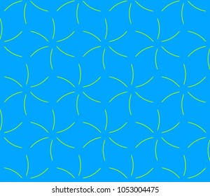 Decorative seamless geometric pattern. Vector illustration.