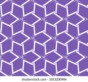 Decorative seamless geometric pattern. Vector illustration.