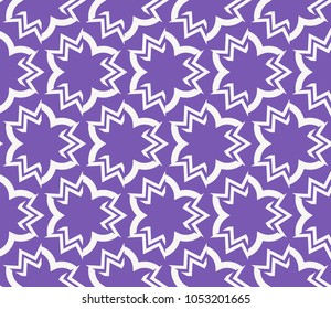 Decorative seamless geometric pattern. Vector illustration.