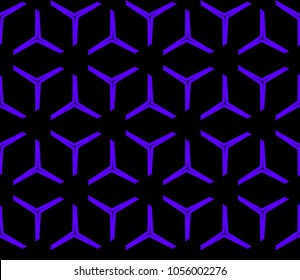 Decorative seamless geometric pattern. Vector illustration.
