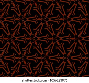 Decorative seamless geometric pattern. Vector illustration.