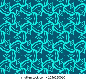 Decorative seamless geometric pattern. Vector illustration.