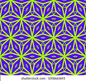 Decorative seamless geometric pattern. Vector illustration.