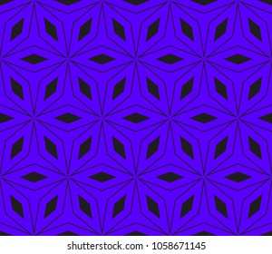 Decorative seamless geometric pattern. Vector illustration.