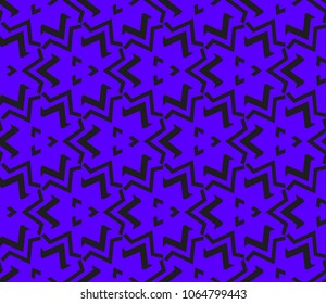 Decorative seamless geometric pattern. Vector illustration.