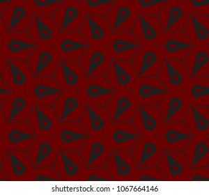 Decorative seamless geometric pattern. Vector illustration.
