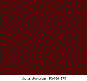 Decorative seamless geometric pattern. Vector illustration.