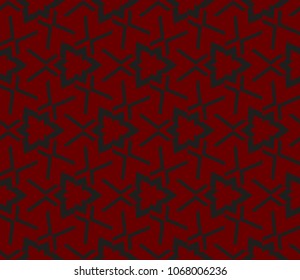 Decorative seamless geometric pattern. Vector illustration.