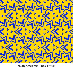 Decorative seamless geometric pattern. Vector illustration.