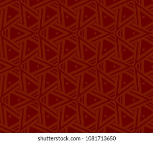 Decorative seamless geometric pattern. Vector illustration.
