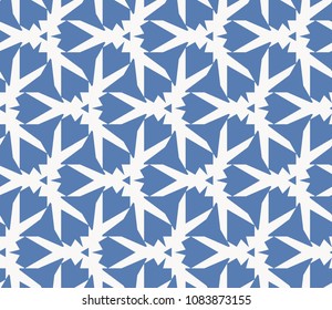 Decorative seamless geometric pattern. Vector illustration.