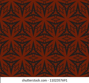 Decorative seamless geometric pattern. Vector illustration.