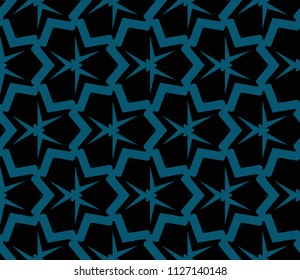 Decorative seamless geometric pattern. Vector illustration.