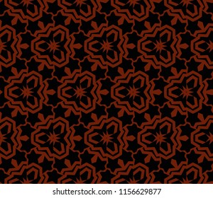 Decorative seamless geometric pattern. Vector illustration.