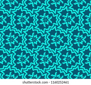 Decorative seamless geometric pattern. Vector illustration.
