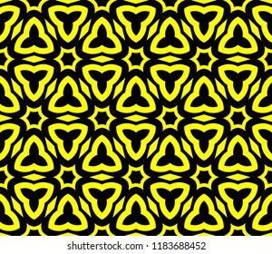 Decorative seamless geometric pattern. Vector illustration.