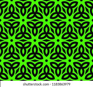 Decorative seamless geometric pattern. Vector illustration.