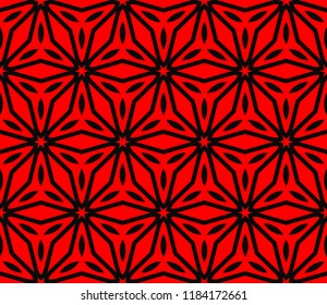 Decorative seamless geometric pattern. Vector illustration.