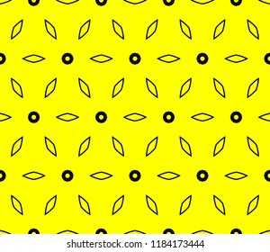 Decorative seamless geometric pattern. Vector illustration.