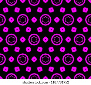Decorative seamless geometric pattern. Vector illustration.