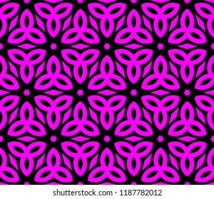Decorative seamless geometric pattern. Vector illustration.