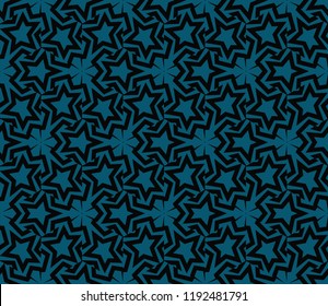 Decorative seamless geometric pattern. Vector illustration.