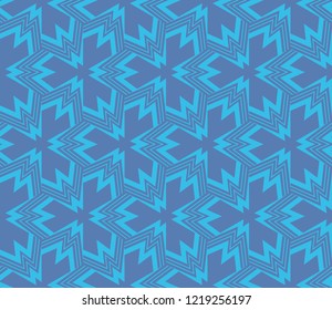 Decorative seamless geometric pattern. Vector illustration.