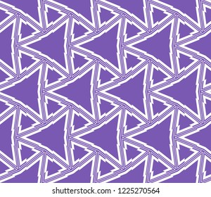 Decorative seamless geometric pattern. Vector illustration.