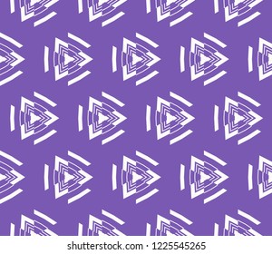 Decorative seamless geometric pattern. Vector illustration.