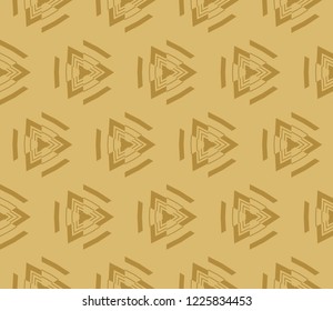 Decorative seamless geometric pattern. Vector illustration.
