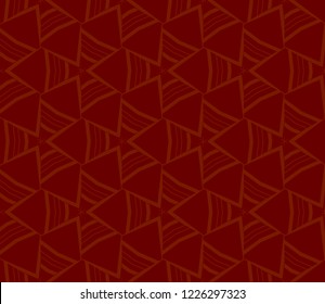 Decorative seamless geometric pattern. Vector illustration.