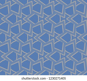 Decorative seamless geometric pattern. Vector illustration.