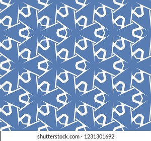Decorative seamless geometric pattern. Vector illustration.
