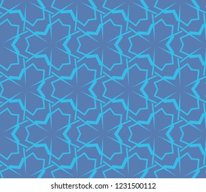 Decorative seamless geometric pattern. Vector illustration.