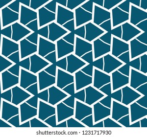 Decorative seamless geometric pattern. Vector illustration.