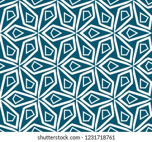 Decorative seamless geometric pattern. Vector illustration.