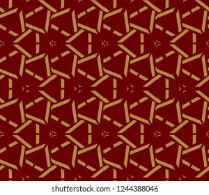 Decorative seamless geometric pattern. Vector illustration.