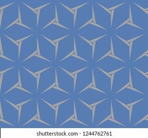 Decorative seamless geometric pattern. Vector illustration.