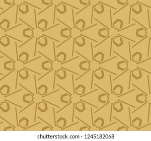 Decorative seamless geometric pattern. Vector illustration.