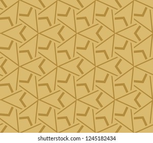 Decorative seamless geometric pattern. Vector illustration.