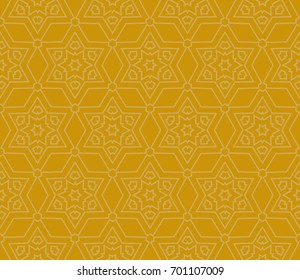 Decorative seamless geometric pattern. Vector illustration.