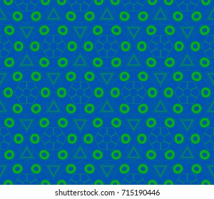 Decorative seamless geometric pattern. Vector illustration.