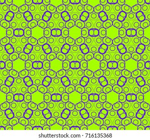 Decorative seamless geometric pattern. Vector illustration.