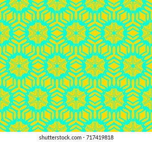 Decorative seamless geometric pattern. Vector illustration.