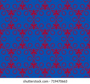Decorative seamless geometric pattern. Vector illustration.