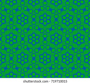 Decorative seamless geometric pattern. Vector illustration.