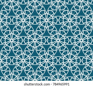 Decorative seamless geometric pattern. Vector illustration.