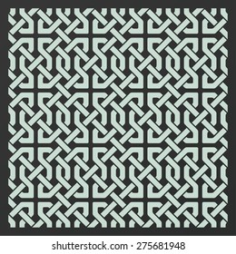 Decorative seamless islamic ornament background
